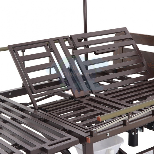 Кровать электрическая Med-Mos DB-11А (ЛДСП венге) ширина ложемента 120 см