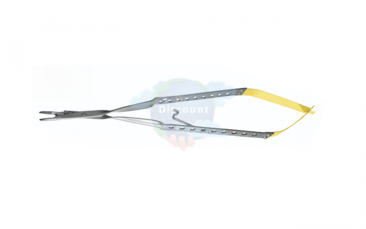 Иглодержатель с режущими кромками, Thumlok Standard TC, прямой, 18,2 см